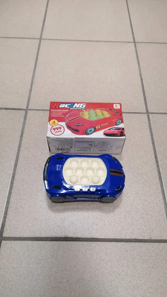 RC BN Niebieski Samochód Elektryczny 4 Tryby Pop It 3+