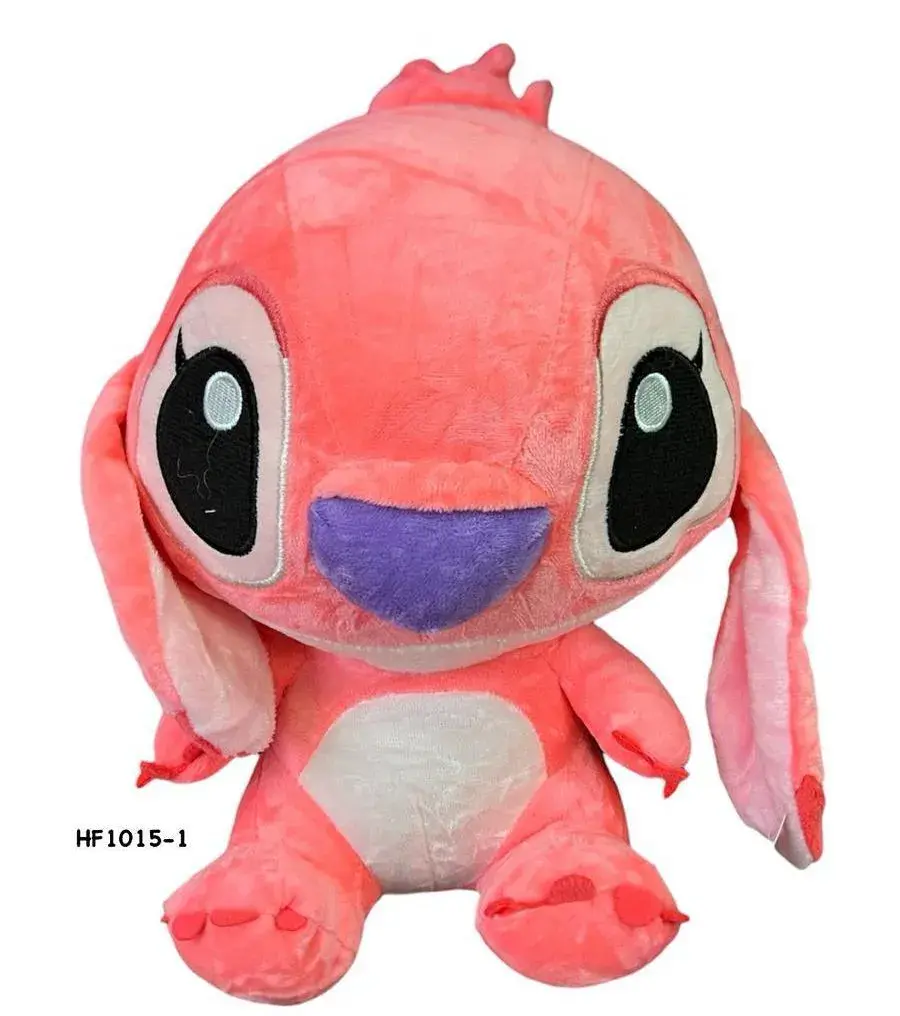 Pluszowy różowy królik 25cm-28cm miękki z dużymi oczami