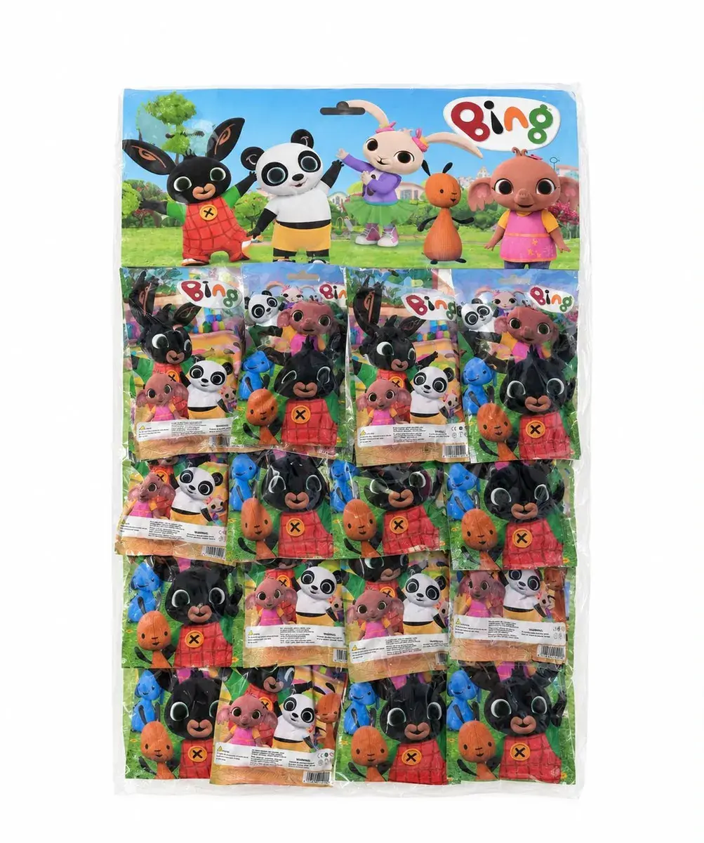 Figurki Zabawki Bingo zestaw 16 sztuk kolorowe postacie