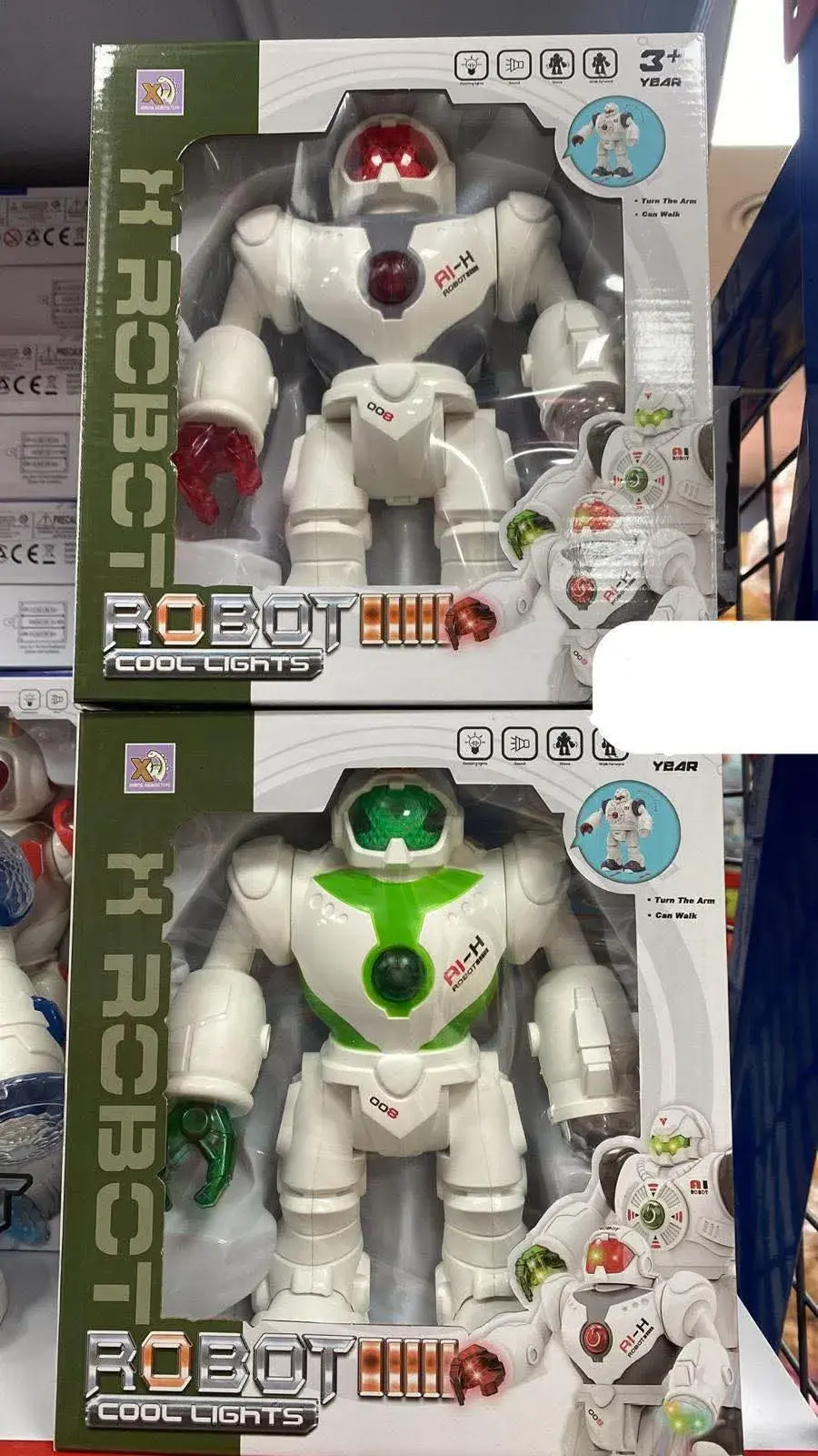 Zabawka Robot Cool Lights Elektryczny z LED