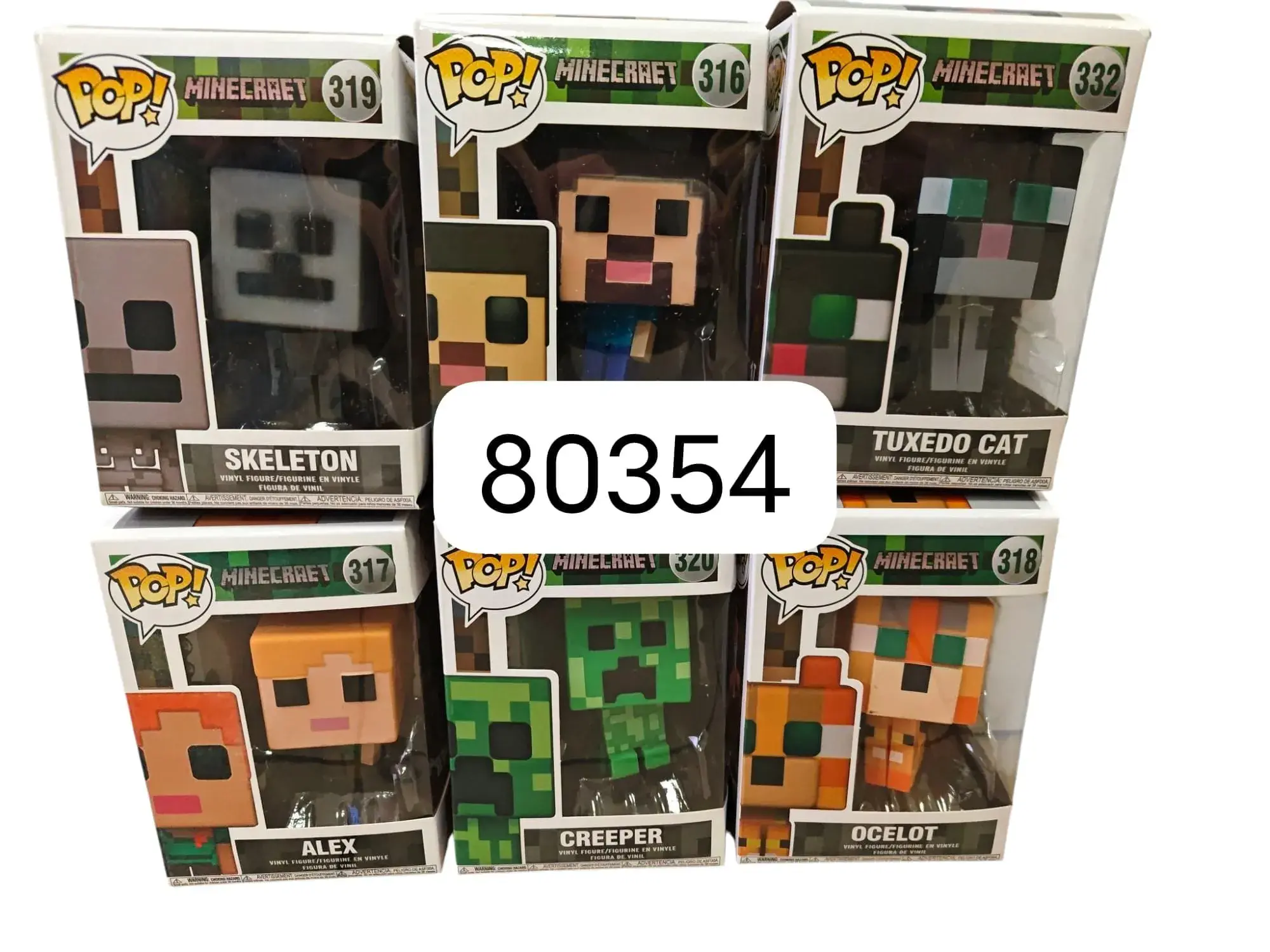 Funko Pop! Minecraft Mix Postaci 12 szt