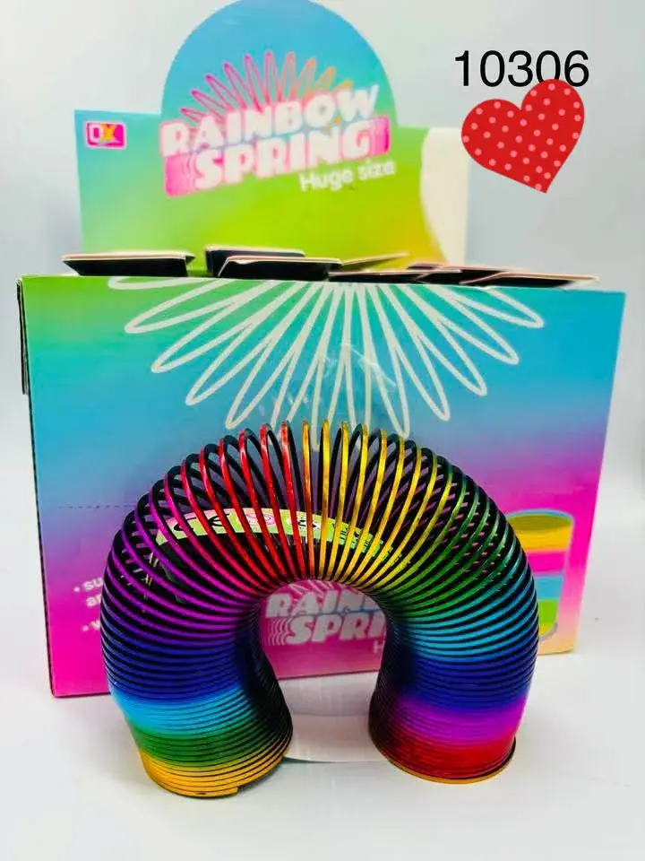 Tęczowa Sprężyna Rainbow Spring Huge Size 18cm