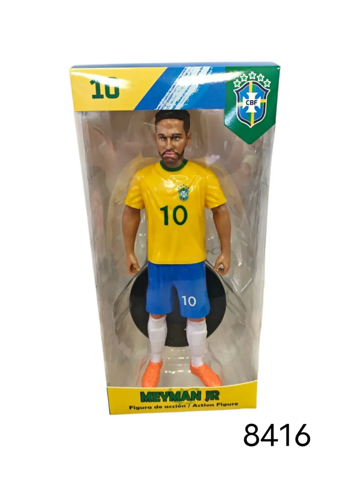 Figurka Akcji Neymar Jr 10 Brazylia Żółta Niebieska