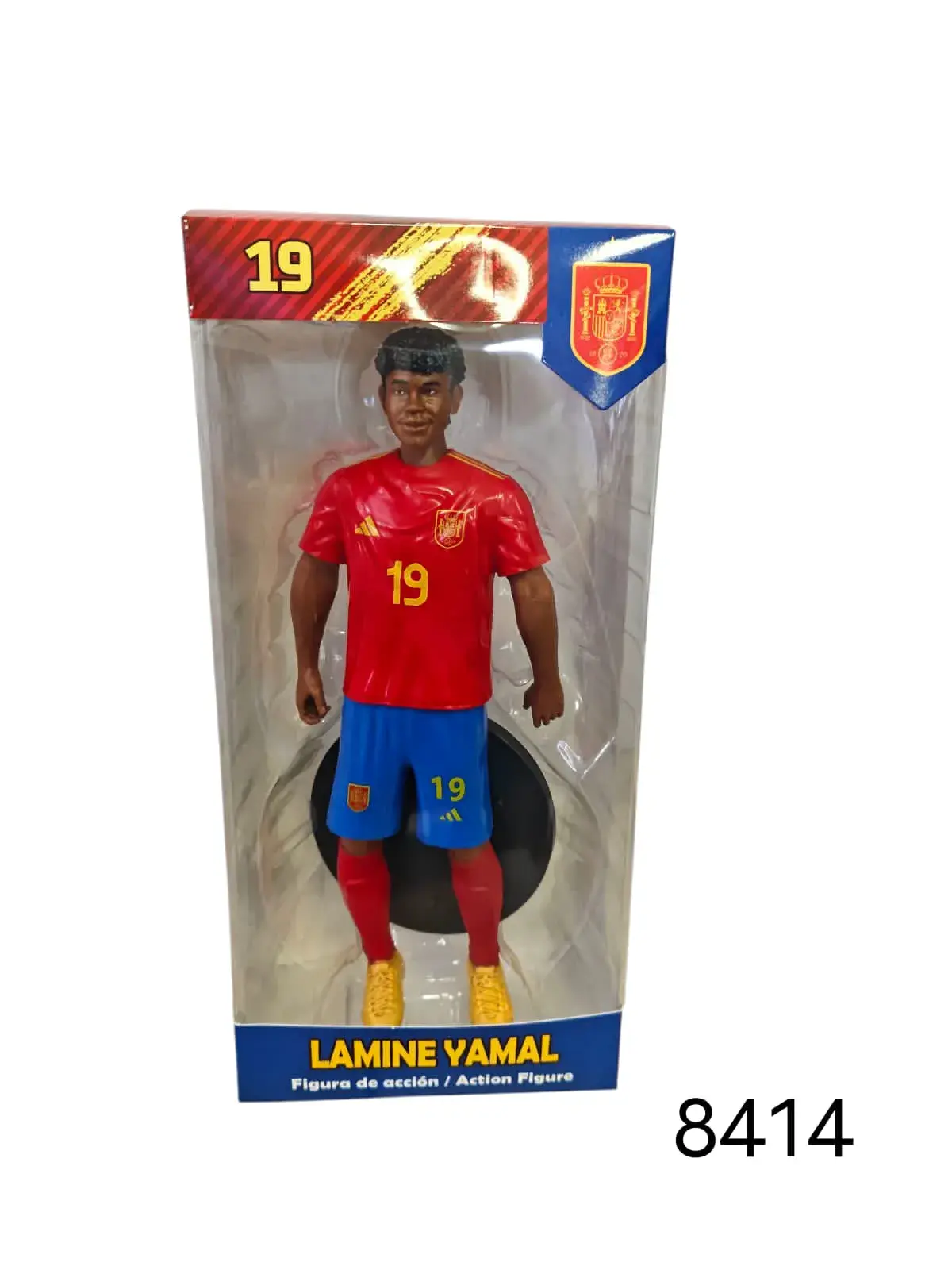 Figurka piłkarza Lamine Yamal Hiszpania nr 19