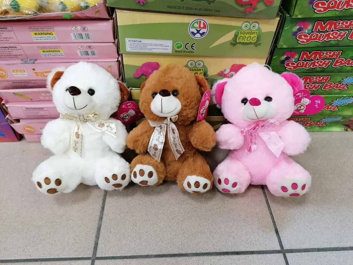 Miś Pluszowy 22cm z Kokardą