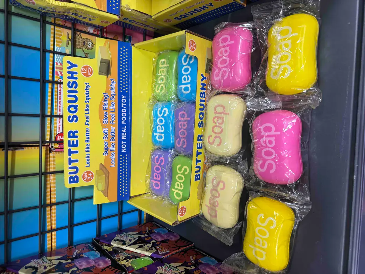 Butter Squishy Zestaw 12 kolorowych mydełek piankowych