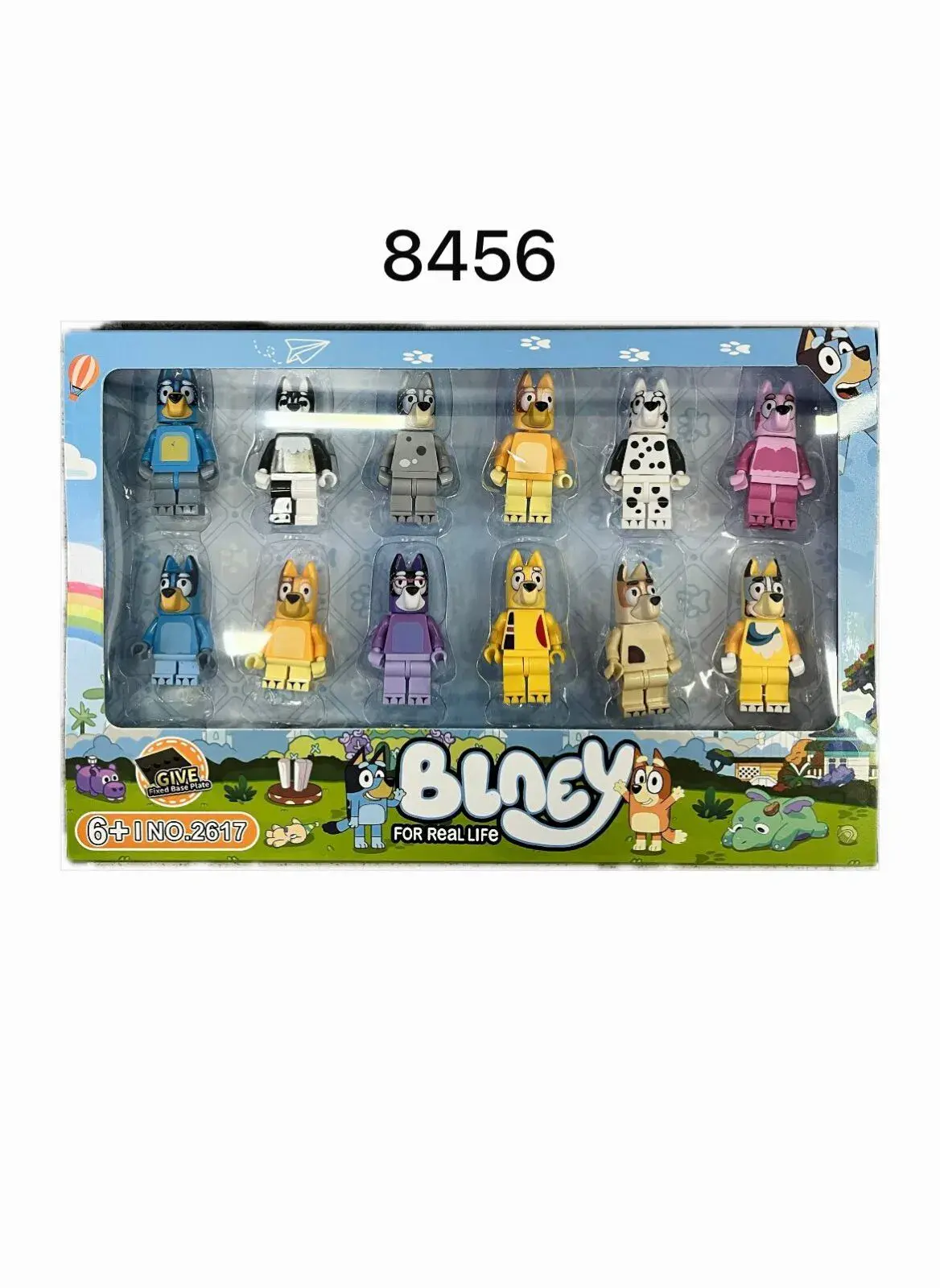 Zabawki Figurki Bluey 12PCS 6+ lat