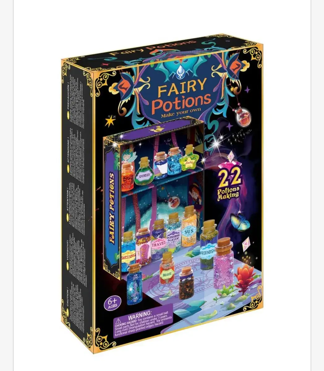 Zestaw Zabawek Fairy Potions do Tworzenia Mikstur 22 sztuki