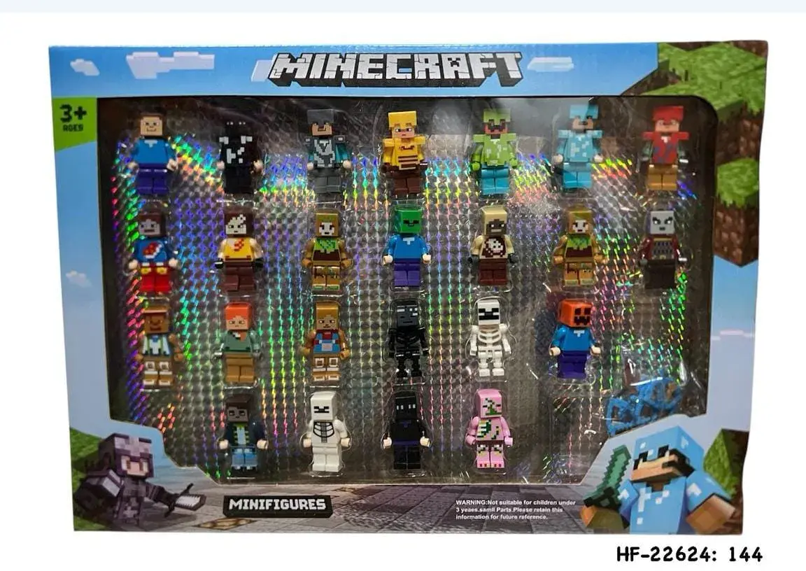 Zabawki Figurki Minecraft Miniatures 24 szt HF-26264