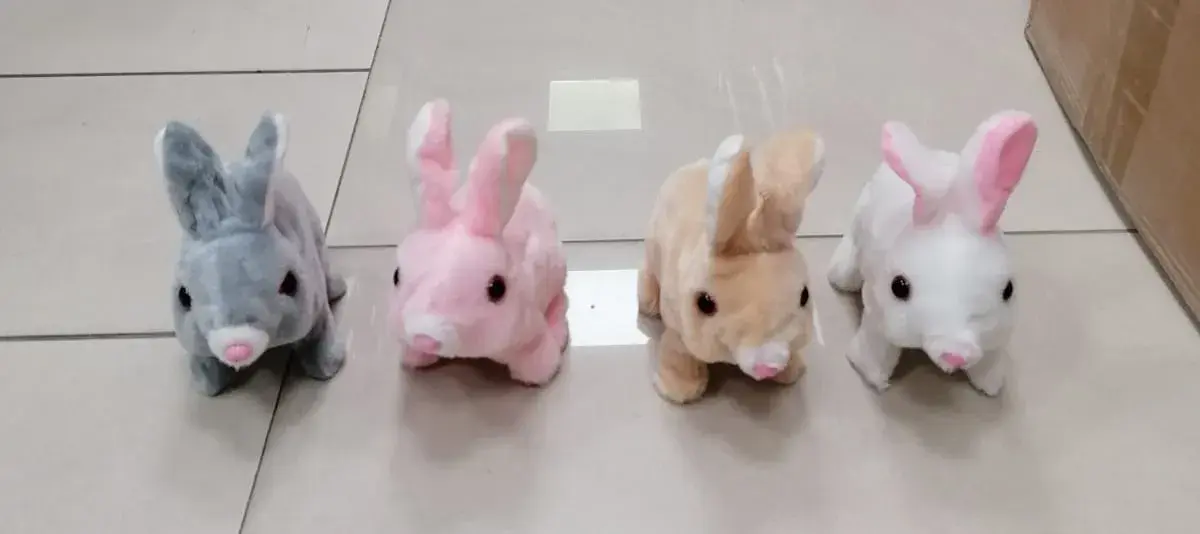Maskotka Królik na Baterie Elektryczna