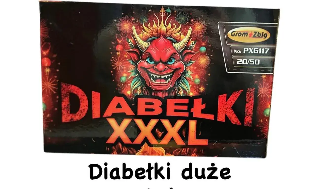 Diabełki Duże XXXL