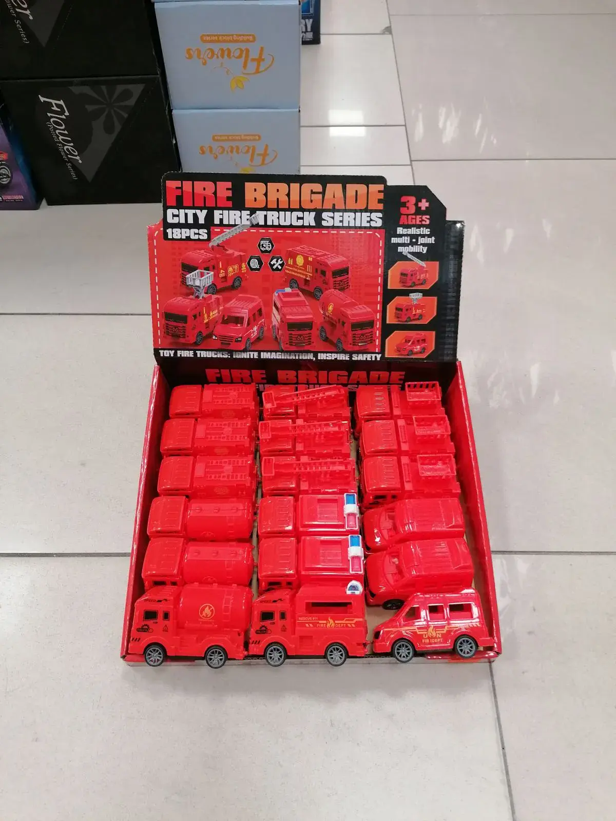 Zabawki straż pożarna City Fire Truck Series 3+
