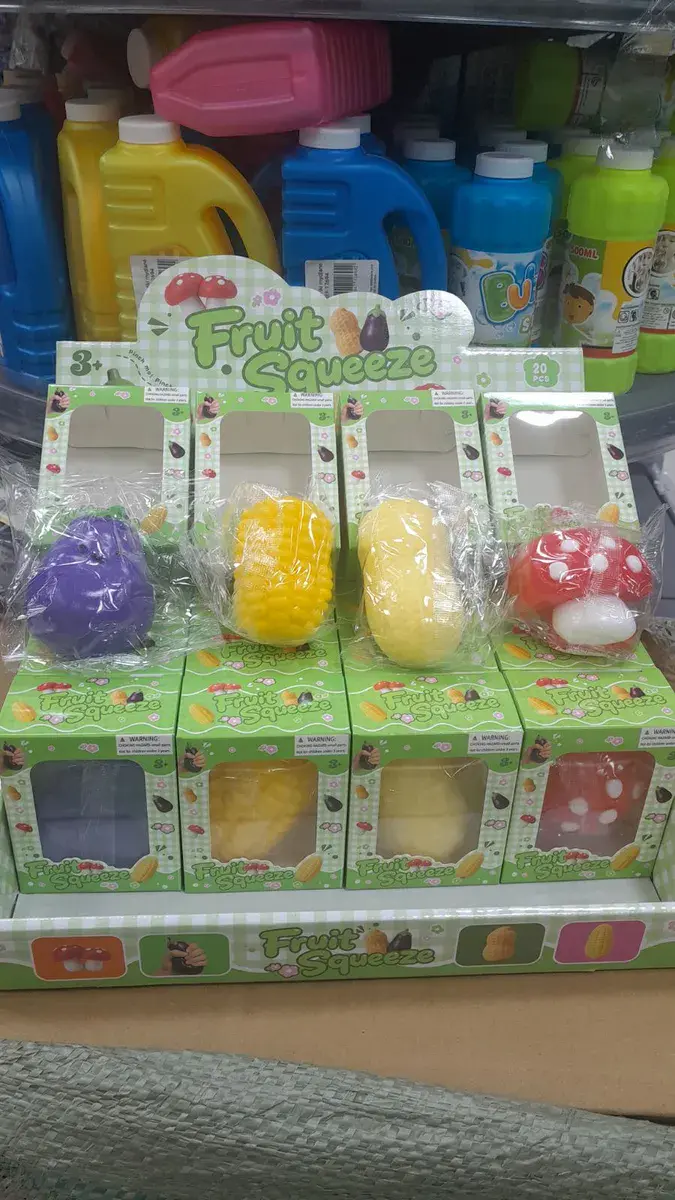 Zabawki Antystresowe Fruit Squeeze w Kształcie Owoców i Grzyba