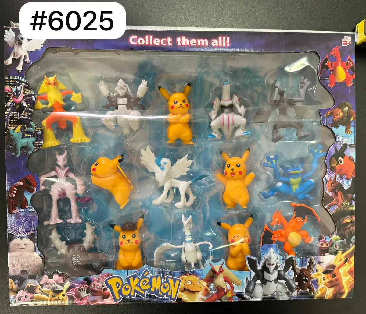 Zestaw figurek Pokémon #6025 Collect Them All 12 szt