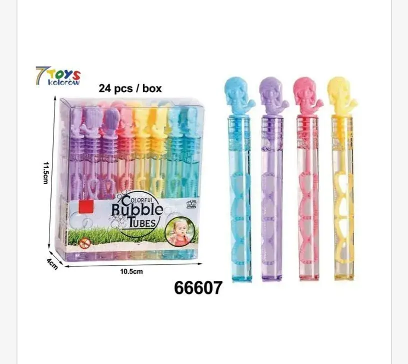 Różdżka do Baniek Mydlanych Kolorowe 3PCS 10cm