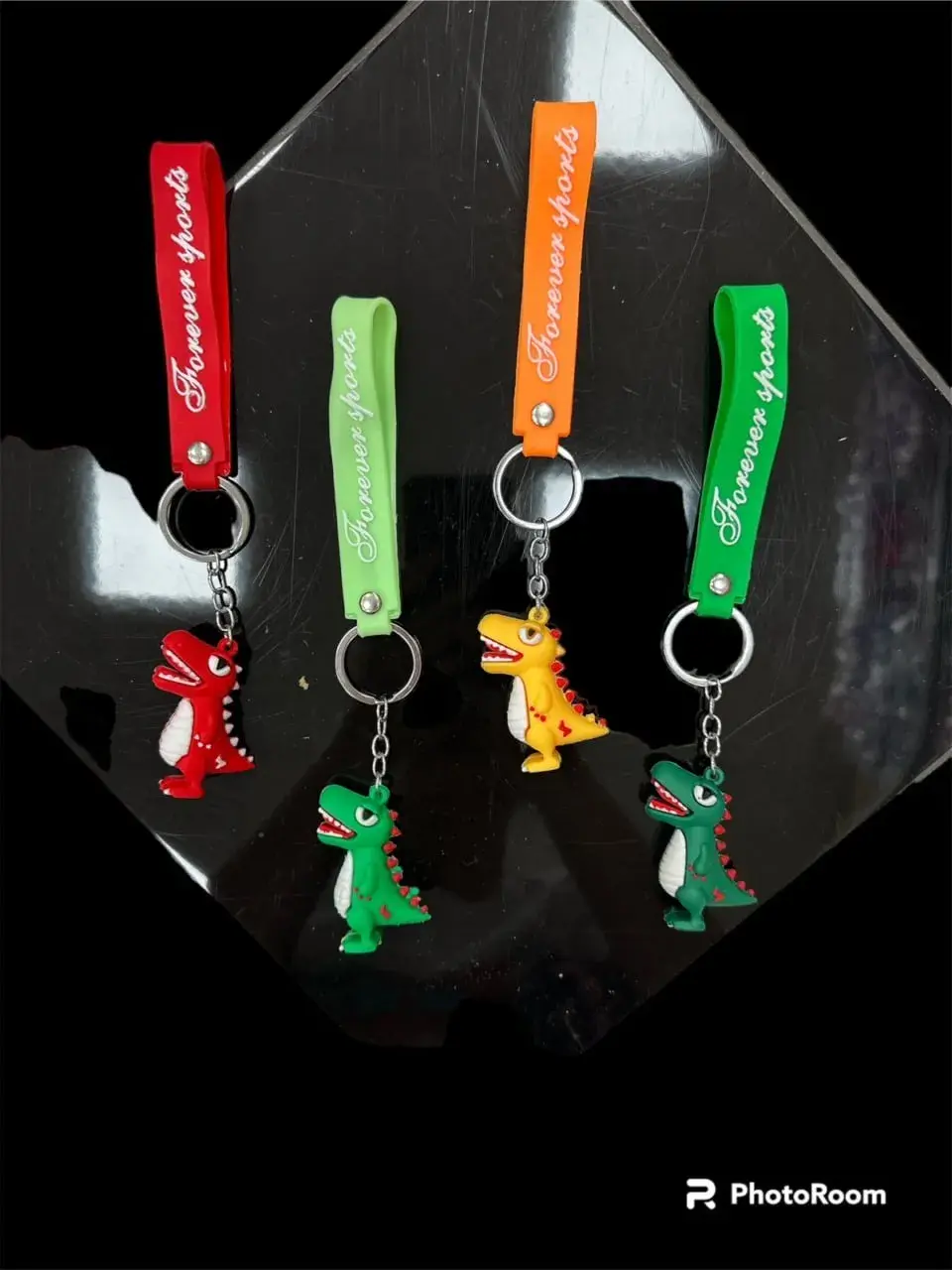 Brelok do Kluczy Dinozaur z Paskiem Forever Sports - 24 szt.