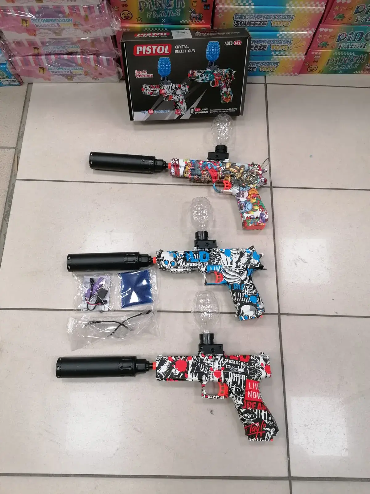 Pistolet na wodę Nerf styl z akcesoriami