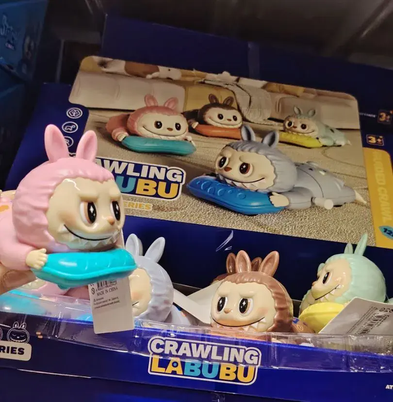 Figurka Crawling Labubu Zabawka Interaktywna Kolorowa