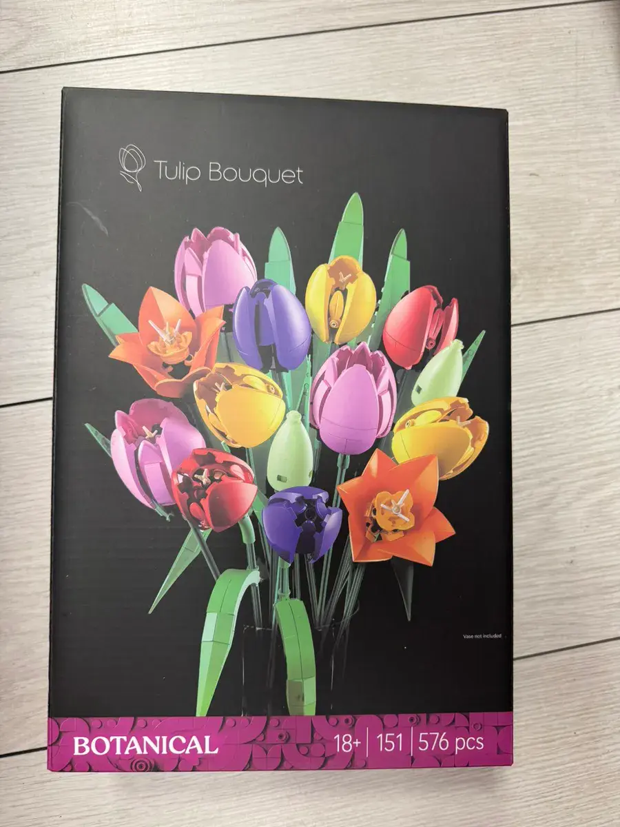 Klocki Tulip Bouquet Bukiet Tulipanów 576 elementów 18+