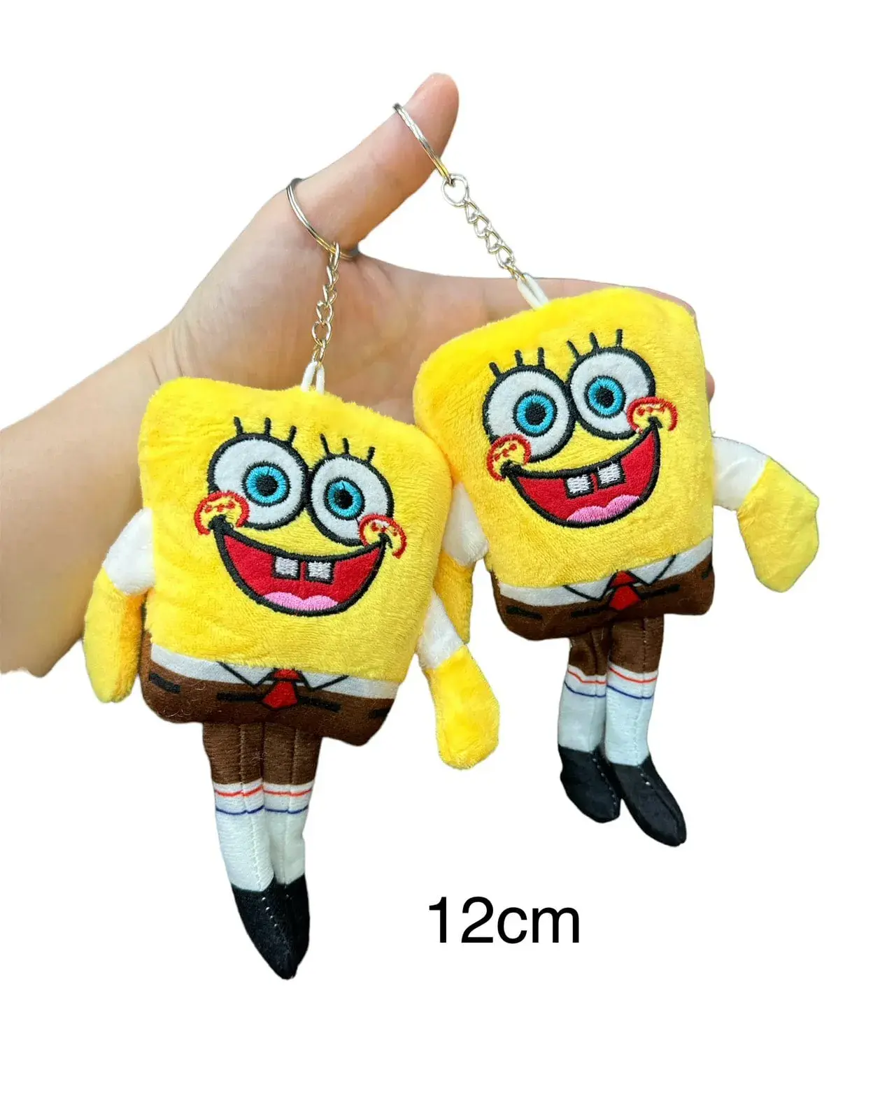 Brelok do Kluczy SpongeBob Pluszowy 12cm - 24 szt.