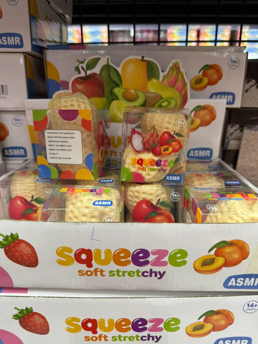 Zabawka Antystresowa Squeeze Soft Stretchy Owocowa ASMR