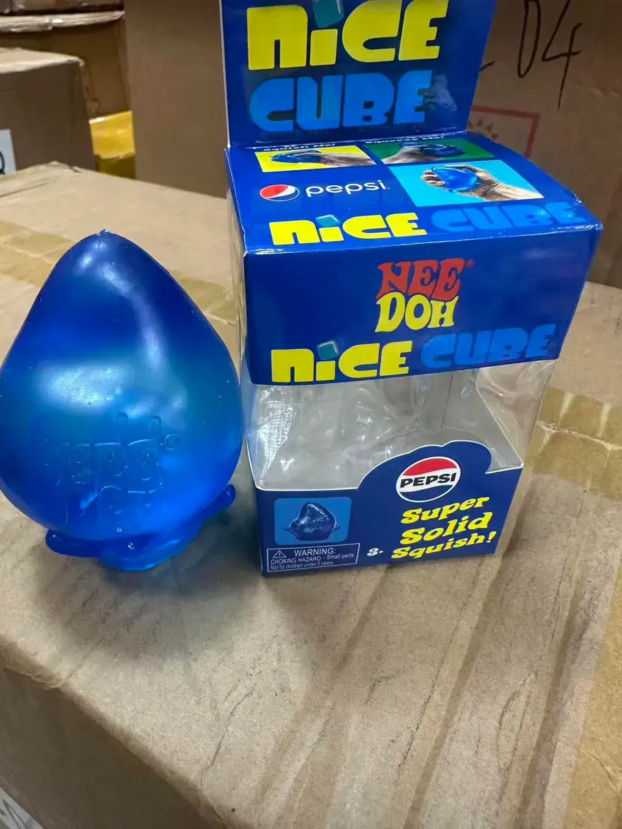 Niebieska Antystresowa Kostka Nice Cube Pepsi Super Solid Squish