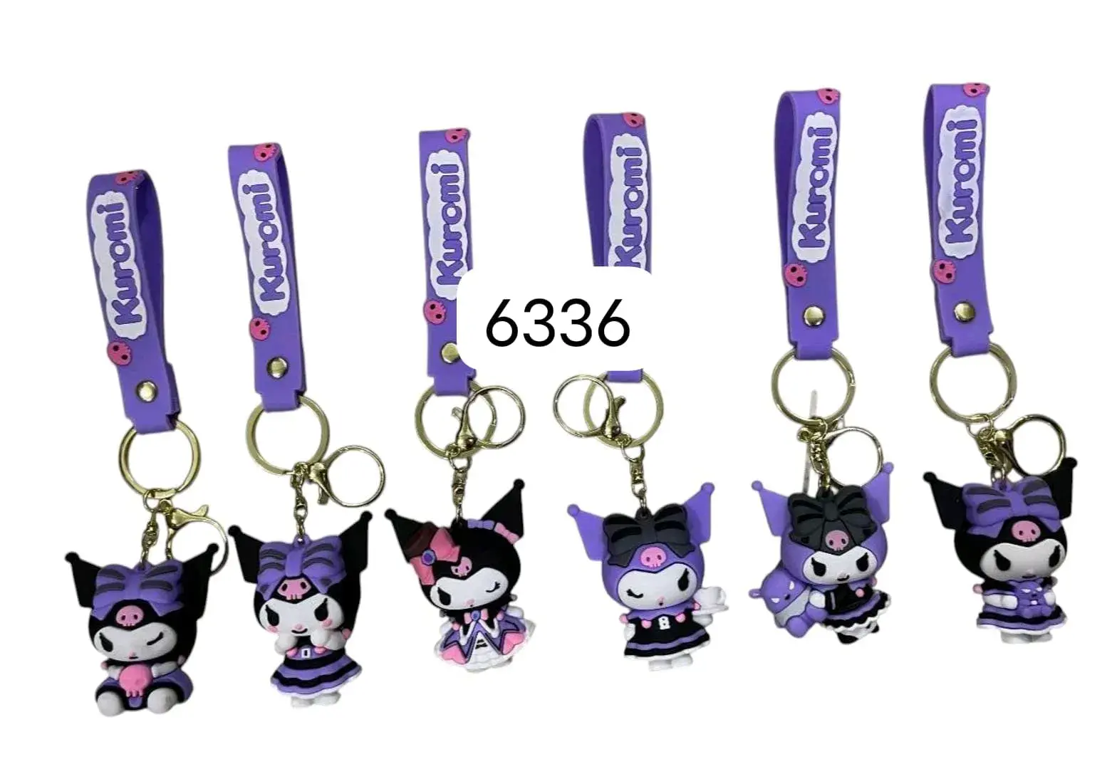 Brelok Zabawkowy Kuromi Fioletowy 6336