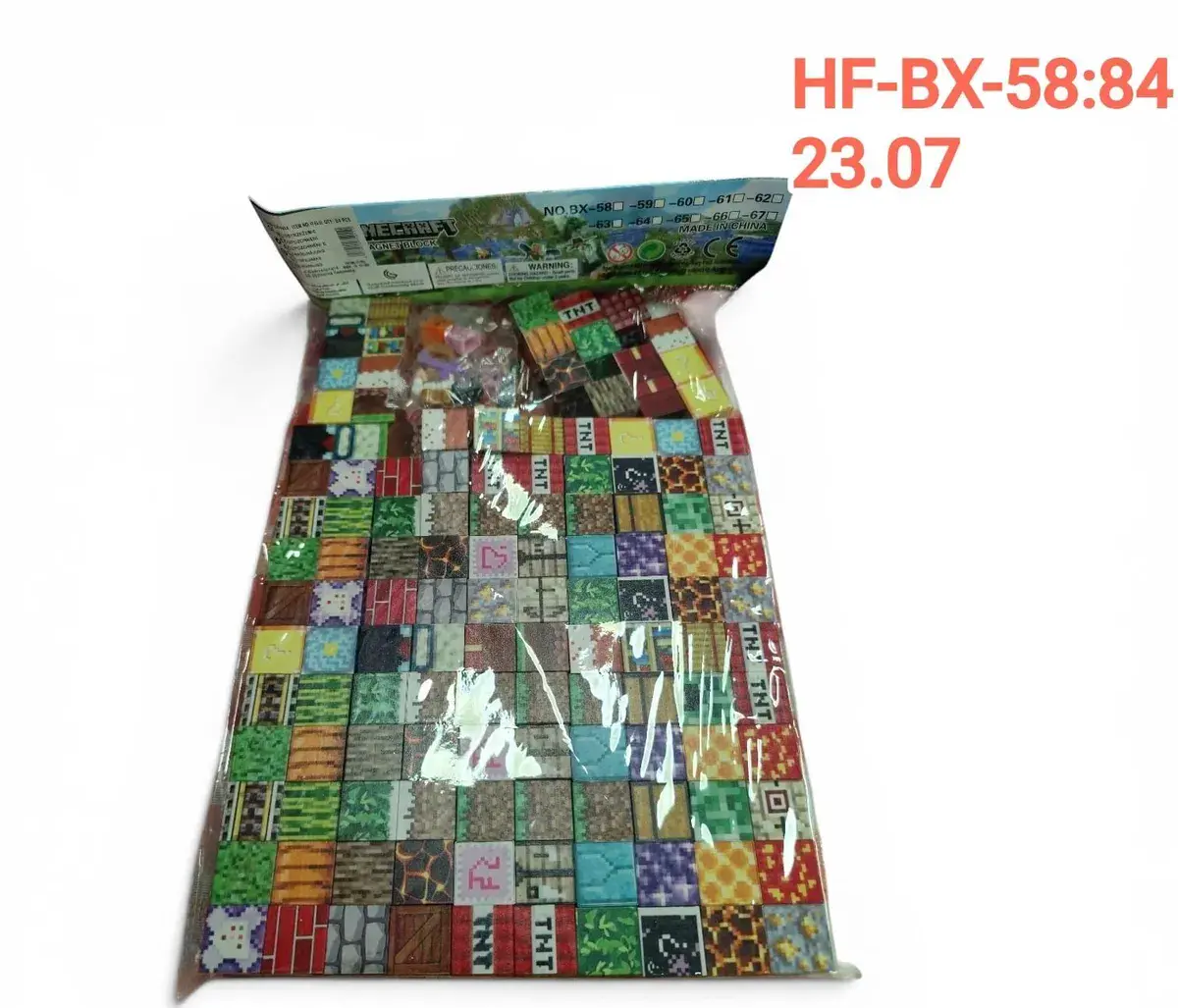 Klocki Minecraft 58:84 Mini Blokowe Zestaw HF-BX-58:84