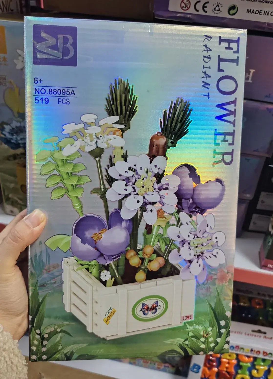 Klocki Kwiaty Radiant Flower 519PCS