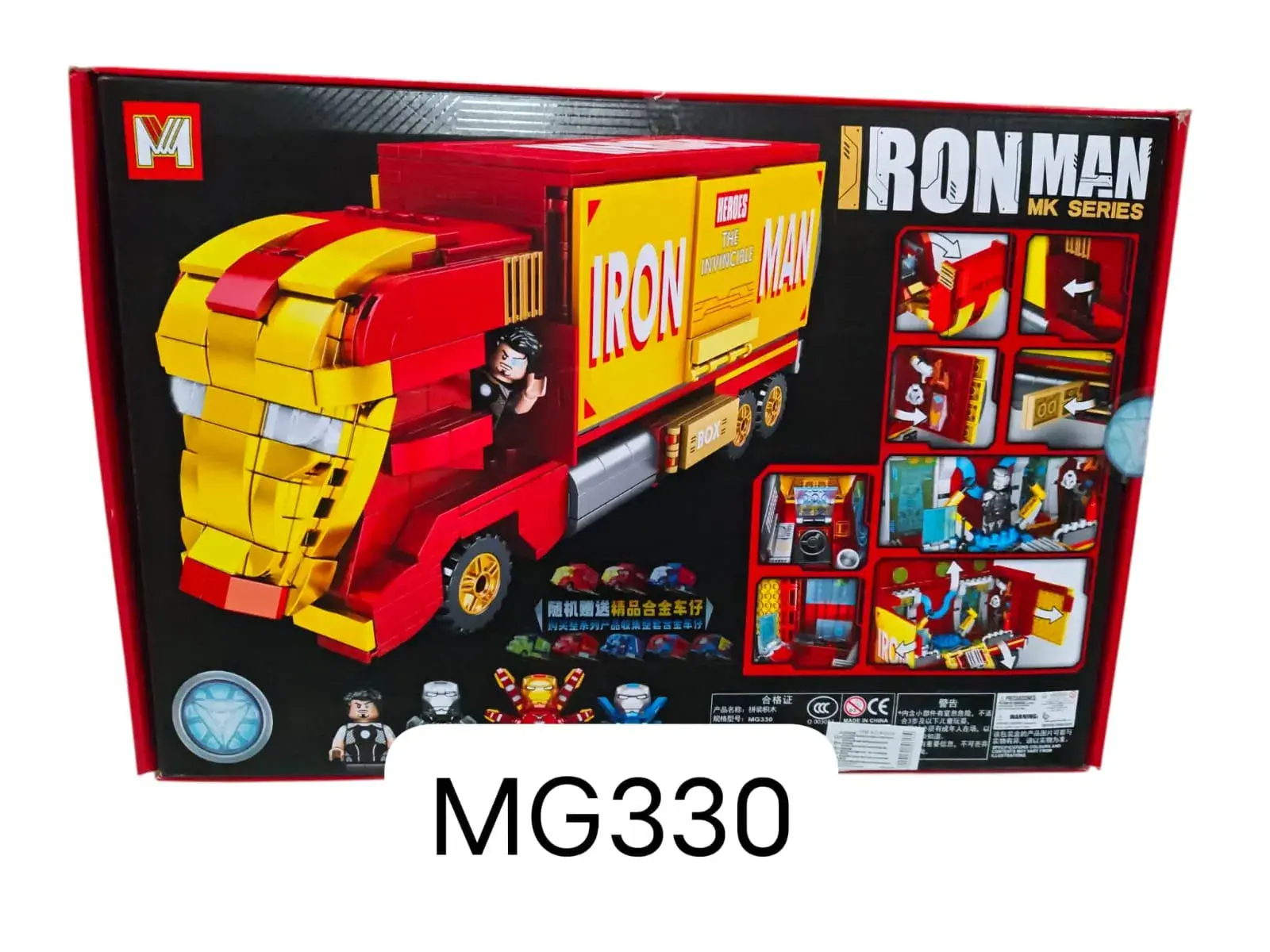 Klocki Iron Man ciężarówka MK Series MG330