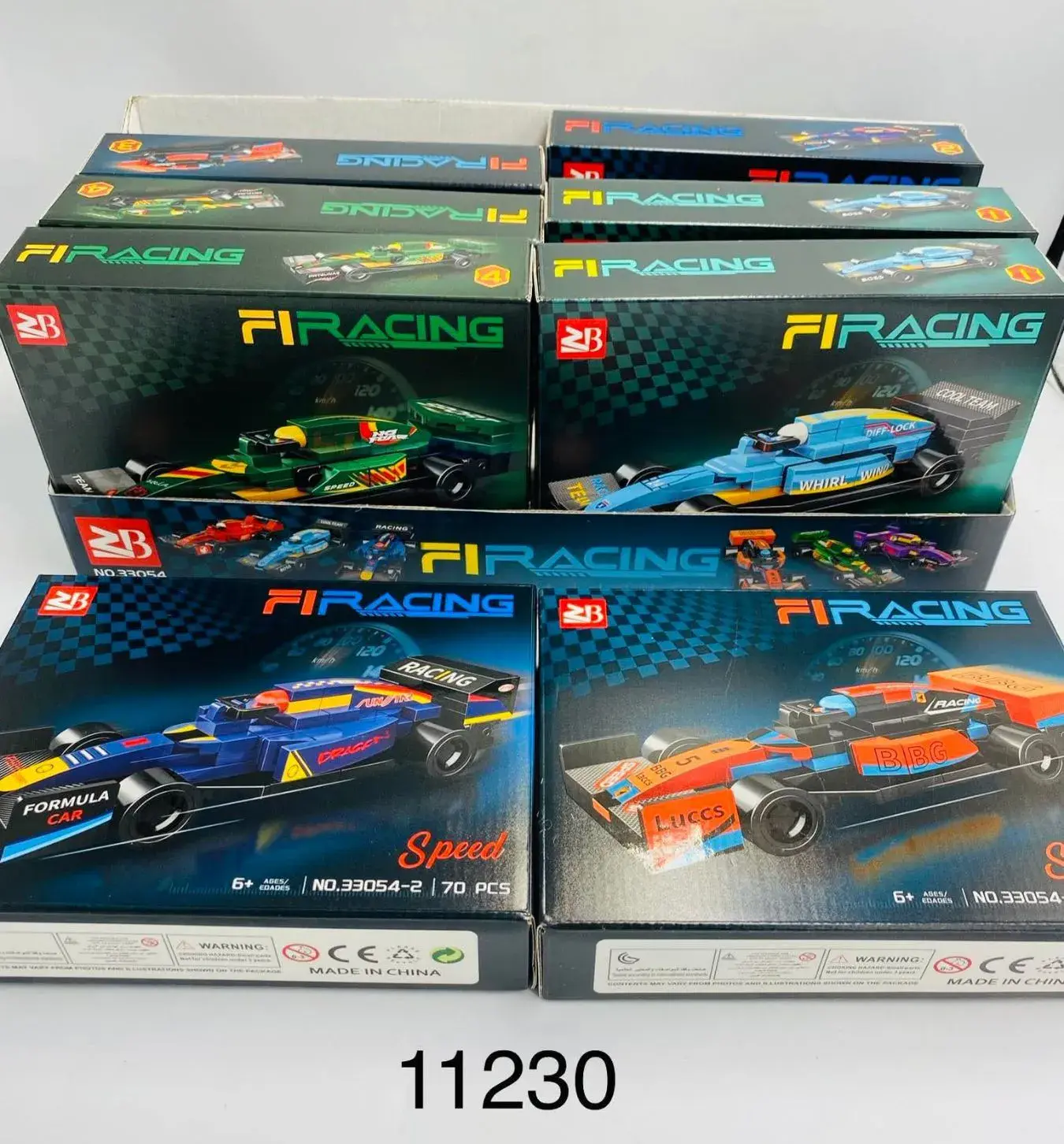 Zestaw klocków FIRACING 70 pcs W310126-143