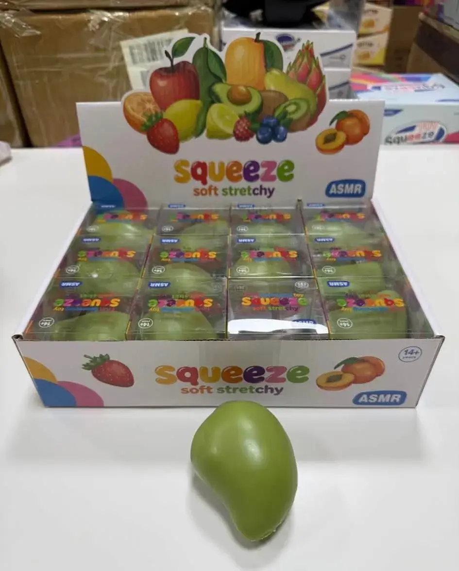 Squeeze Soft Stretchy Zielony Antystresowy ASMR 14+