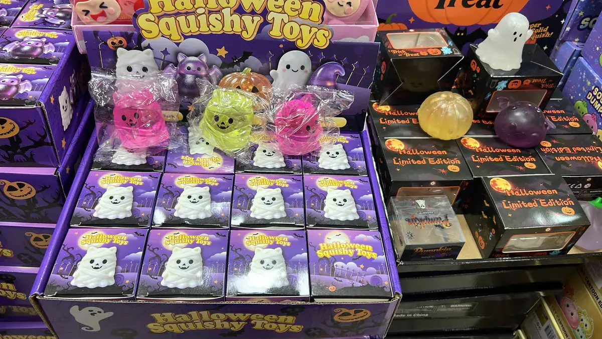 Halloween Squishy Toys miękkie zabawki antystresowe mix kolorów