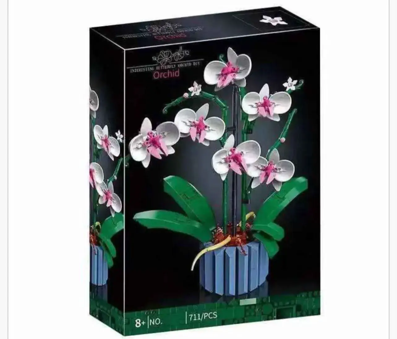 Klocki Kwiaty Orchidea 711PCS 8+