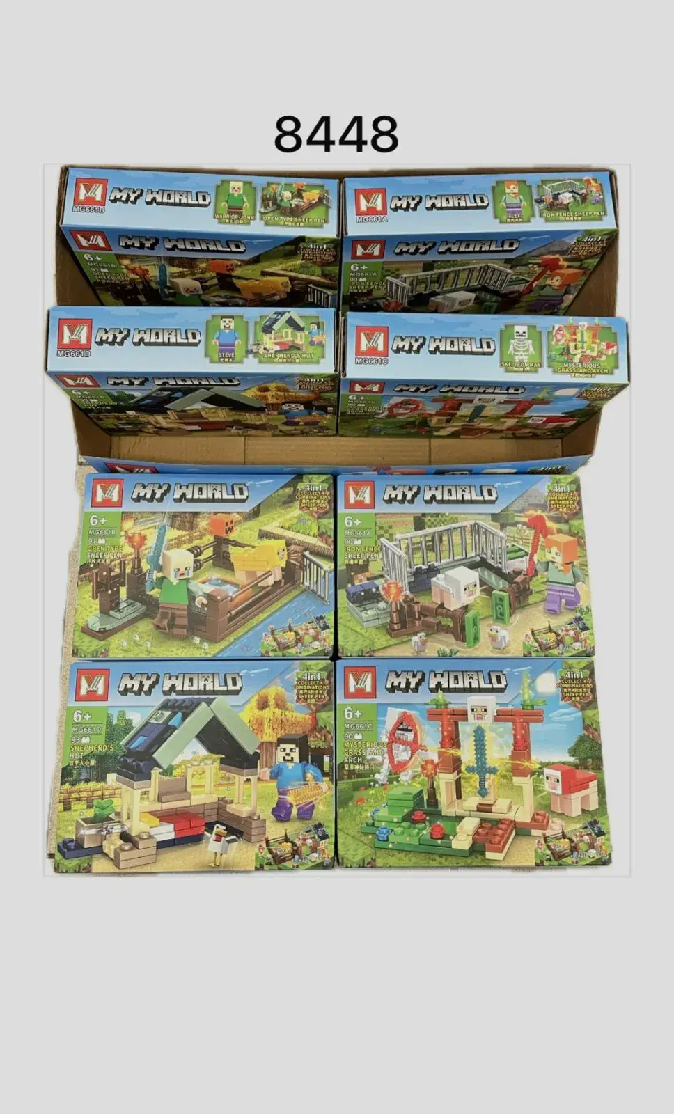 Klocki My World 8448 Zestaw Budowlany