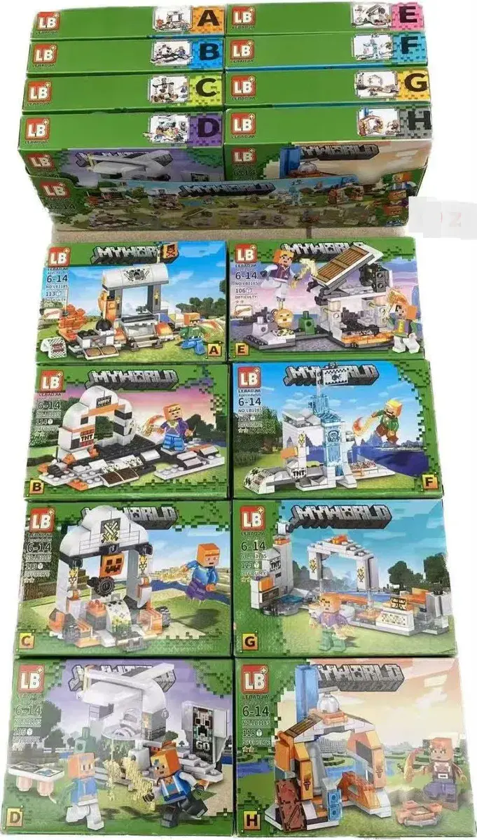 Zestaw klocków LB Mythworld 6-14 lat z figurkami i akcesoriami