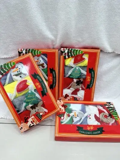 Zestaw 4 Ściereczek Świątecznych Prezenty 4PCS