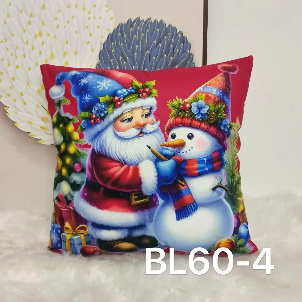 Poszewki świąteczne 40x40 cm Santa Claus BLB60-4