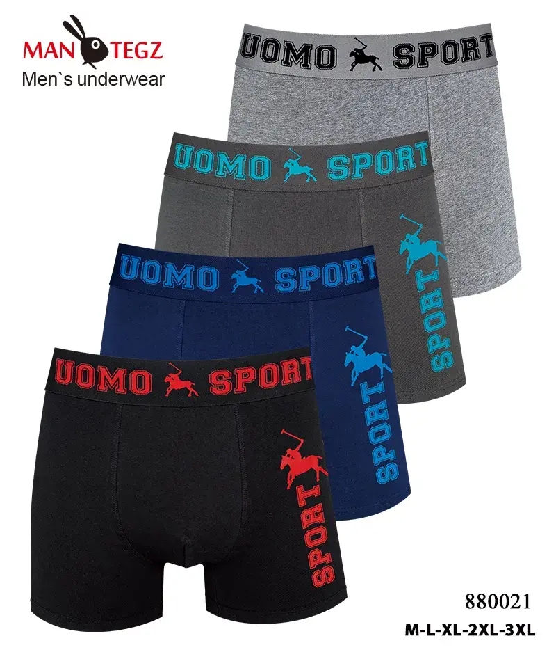 Bokserki męskie UOMOMO Sport 4 szt M-L-XL-XXL 880021