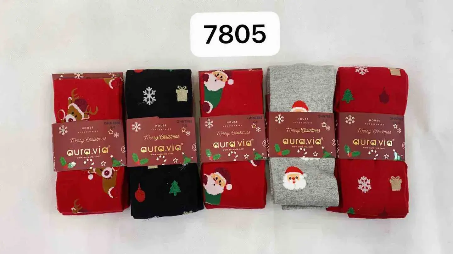 Rajstopy Dziecięce Świąteczne Auria 7805