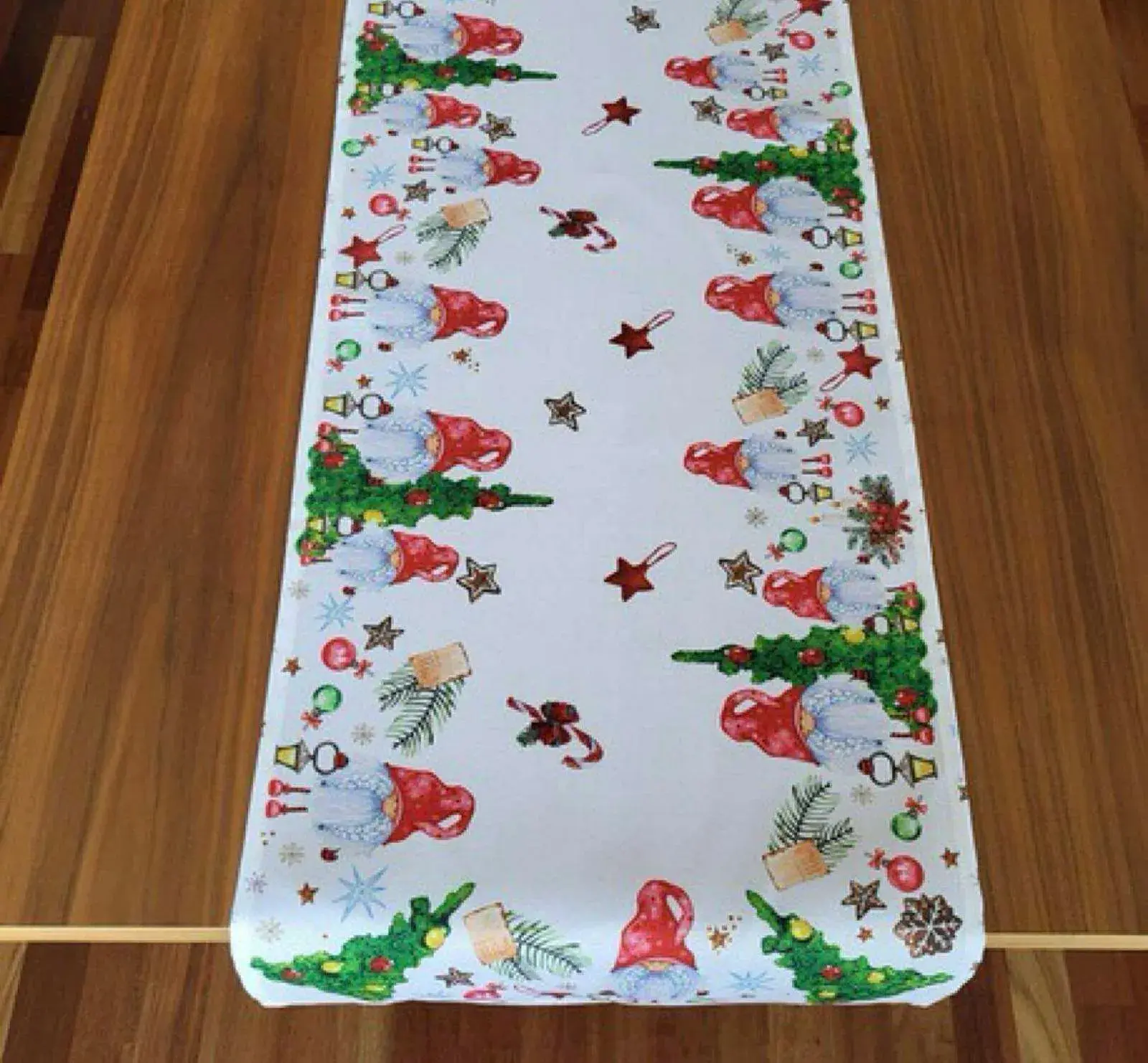 Bieżniki świąteczne gnomy 60/120 cm