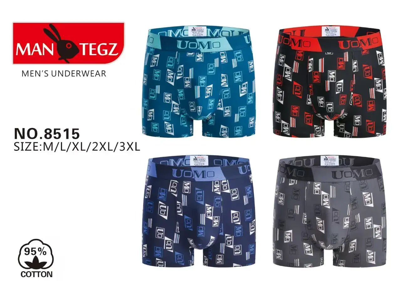 Bokserki męskie Man Tegz UOMO 4 szt M/L XL/XXL