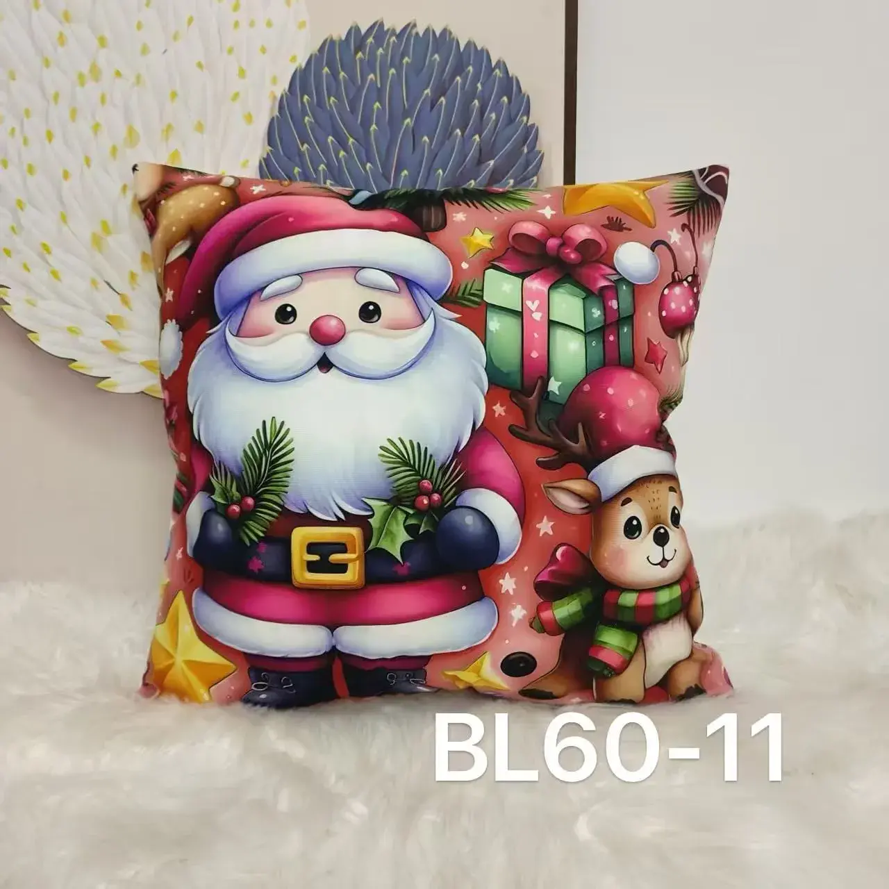 Poszewka Świąteczna Santa 40x40cm