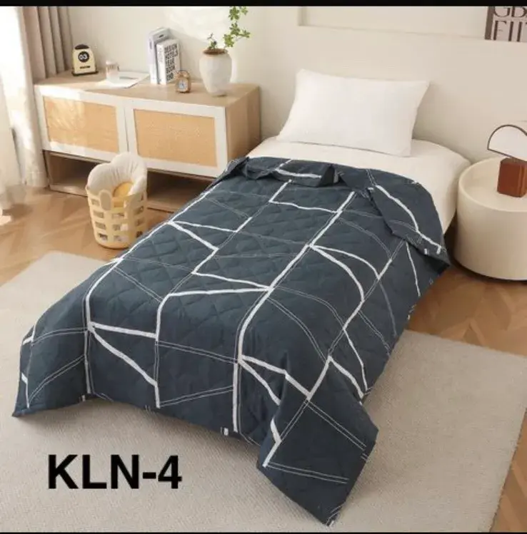 Kołdry Letnie 200/220 Szare Pikowane KLN-4