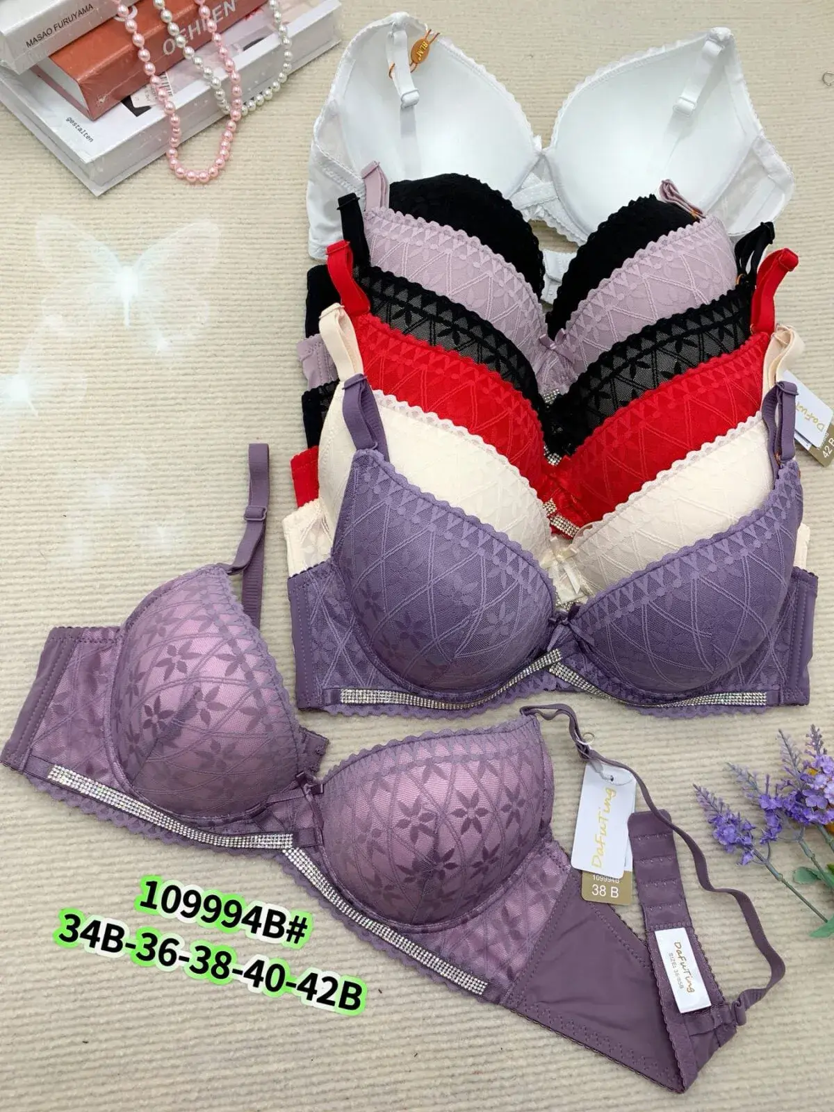 Biustonosz damski push-up 34B-40B