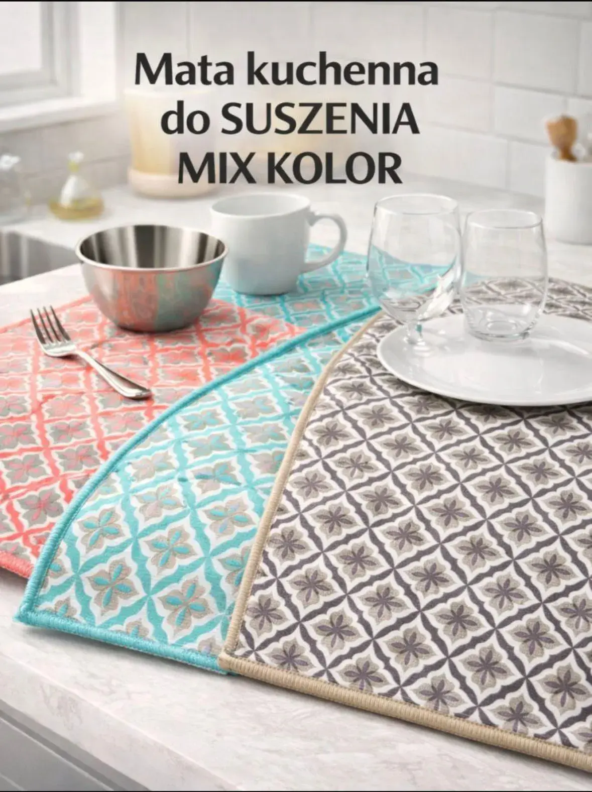 Mata kuchennna do suszenia MIX KOLORÓW