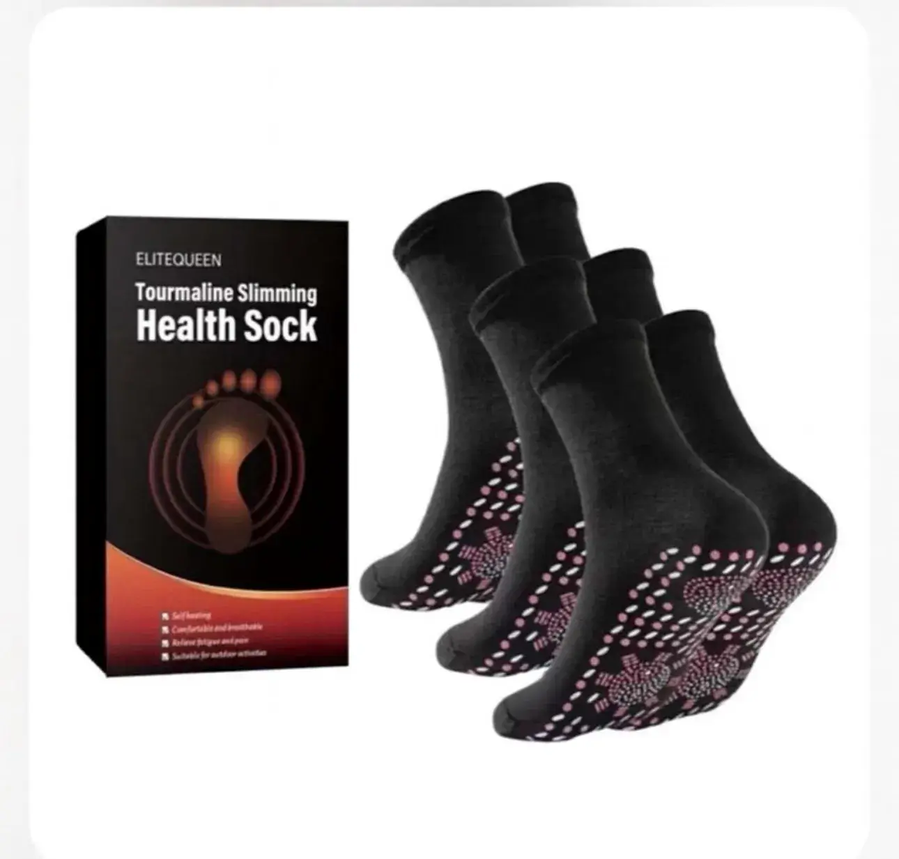 Skarpetki Tourmaline Slimming Health Sock Elitqueen