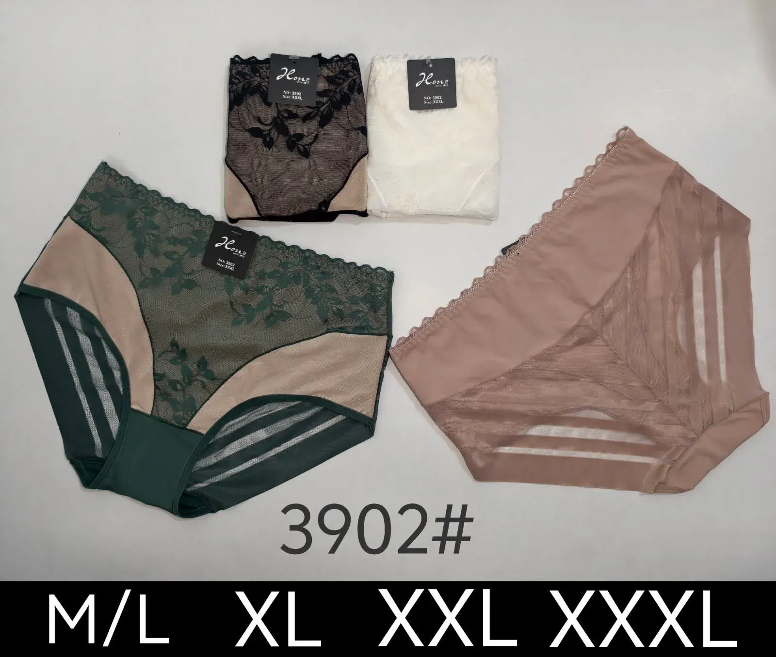 Majtki damskie X 3902# M/L XL XXL XXXL XXXXXL