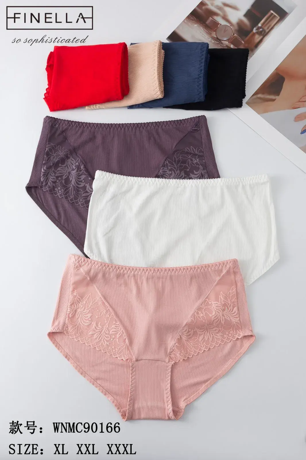 Majtki damskie Finella XL-XXXL WM-C9016