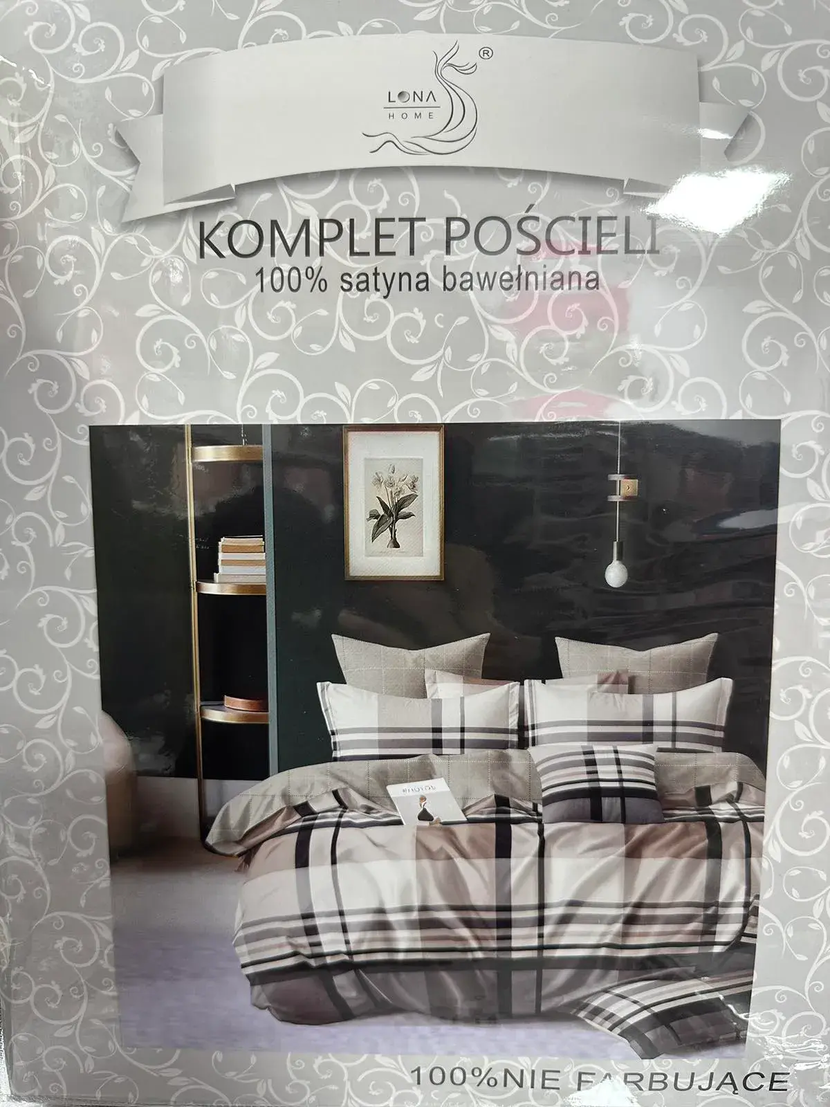 Komplet Pościeli 4CZ 200/220 100% Satyna Bawełniana